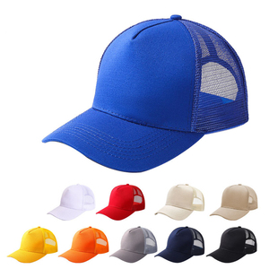 OEM personalizado 5 Panel de alta calidad 3D bordado Logo gorra de camionero de malla sombrero de camionero para los hombres con Puff impresión Casual estilo al aire libre - Product Image 1