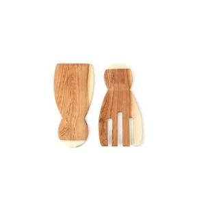 Produit le plus vendu, dernier modèle, fourchette à salade en bois naturel pour hôtel, maison, cuisine, vaisselle, ensemble de fourchettes à salade, caractéristique durable - Product Image 2