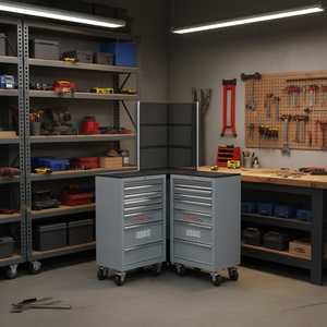 Kit d'angle de plateforme galvanisé Usag pour armoires à outils, pour l'organisation et le rangement - Product Image 3