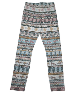 Venta al por mayor de alta calidad de las polainas de las mujeres Hot Digital Printed 92% algodón 2% Spandex suave de cintura alta Yoga Leggings BD Proveedor - Product Image 4