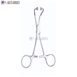 Pinces à serviette HOFF de haute qualité Durable dans la pince à serviette Ex Hoff 5 3/4 14.5 cm Instruments médicaux chirurgicaux en acier inoxydable - Product Image 2