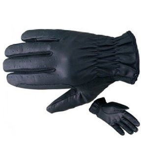 Gants d'équitation pour hommes, légers, respirants, antidérapants, en cuir synthétique vert, protection solaire pour les sports de plein air - Product Image 2