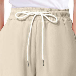 Pantalones de hombre 100% algodón francés Terry Jogger pantalones de hombre logotipo personalizado pantalones de chándal holgados elástico alto bolsillo suelto servicio OEM - Product Image 2