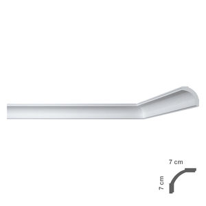 Decorative Corner For <b>Ceiling</b> Mod. I765 - 70x70 Mm - Product Image 1