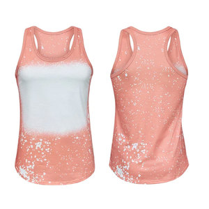 Camiseta sin Mangas Transpirable Sublimada para Mujer, Ropa Deportiva Informal y Cómoda, Chaleco Personalizado OEM, Camiseta sin Mangas para Gimnasio - Product Image 1