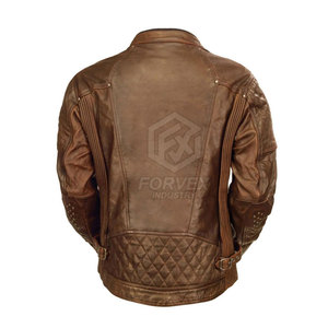 Chaqueta de Motociclista para Hombre de Diseño Personalizado y Calidad Premium, Hecha con Materiales de Alta Calidad - Product Image 2