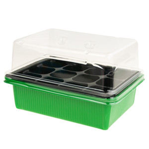 Système d'inspection de culture intérieure écologique TG64403 Mini, 12 chambres, chambre en verre de 4x4 cm avec cadre en plastique et en bois, couverture en Mylar - Product Image 5
