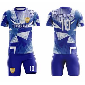 เสื้อฟุตบอลแขนสั้นแบบยูนิเซ็กซ์ คุณภาพสูง ระบายอากาศได้ดี น้ำหนักเบา ปี 2026 ชุดยูนิฟอร์มฟุตบอลแบบซับลิเมชั่น - Product Image 2