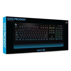 G Series G213 Prodigy <b>Wired</b> Membrane RGB Backlit Programmable Gaming <b>Keyboard</b> Italian Layout USB Type a Flush Connect - Product Image 2