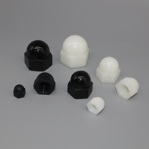 M3 M4 <span class=keywords><strong>M5</strong></span> M6 Nylon vít <span class=keywords><strong>Nut</strong></span> M8 M10 M12 Nylon acorn cap Dome Nuts trắng/đen nhựa hình lục giác HEX <span class=keywords><strong>NUT</strong></span> - Product Image 4