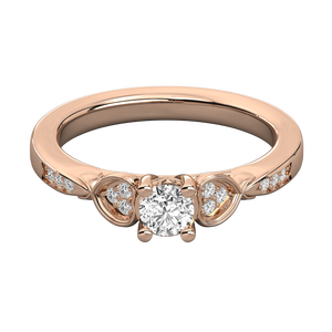 Anillo Solitario de Oro de 10K para Mujer con Diamante Cultivado en Laboratorio - Product Image 5