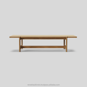 โต๊ะอาหาร ขนาด 142x63x35 ซม. ผลิตจากไม้สักคุณภาพสูง ราคาไม่แพง - Product Image 1