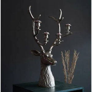 Fait de bougeoir en métal renne bougeoir bougeoir pour accessoires de décoration intérieure au prix le plus bas - Product Image 5