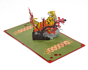 การออกแบบและผลิตการ์ดป๊อปอัพอวยพร 3 มิติคุณภาพดีแบบกําหนดเองสําหรับธุรกิจเพื่อมอบให้กับลูกค้าและพนักงาน - Product Image 3