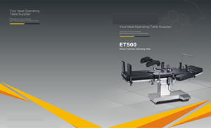 OU Table ET500 Table d'opération électro-hydraulique pour hôpital Convient pour les rayons X et le bras C - Product Image 2