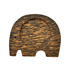 Posavasos de elefante de madera de coco ecológico para niños, venta al por mayor, buen precio - Product Image 2