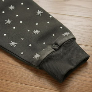 Survêtement pour homme respirant avec strass, design optimal, prix abordable, tendance, entièrement personnalisable - Product Image 5