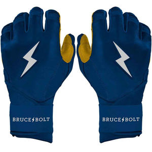 Vente directe d'usine Gants de frappe de baseball professionnels personnalisables en cuir léger écologiques durables Fermeture à boucle et crochet - Product Image 1