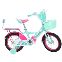 Prix de détail bébé enfants filles princes vélos 12 16 20 pouces pour enfants d'enfants 7 12 14 ans filles avec lumières de musique