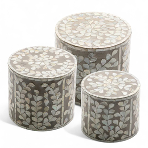 Support à gâteau en nacre pour gâteau, pâtisserie, dessert, présentoir artisanal en coquillage, produit directement du Vietnam - Product Image 1