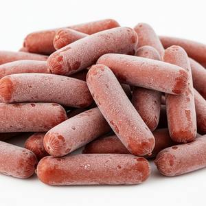 Hot Dogs de ternera congelados al mejor precio envasados a granel para distribuidores de comida rápida e importadores internacionales de alimentos - Product Image 1