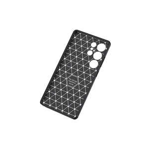 Coque en silicone anti-traces de doigts de qualité supérieure pour Samsung Galaxy S25 Ultra - ASMA Noir, revêtement de protection souple au toucher, doublure A24 - Product Image 5