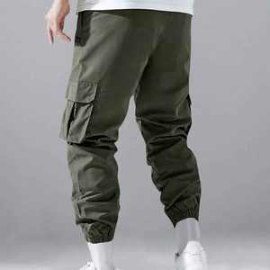 Techwear-Pantalon utilitaire pour homme, style urbain streetwear, décontracté, tactique, cargo, durable - Product Image 3