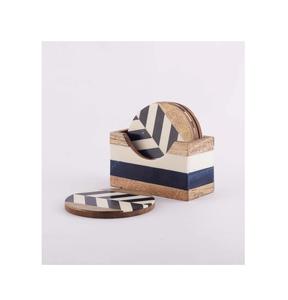 Direct Factory Sale Premium Designed Round <b>Marble</b> <b>Coasters</b> Vintage Style Eco-Friendly 2mm Thick - Product Image 2