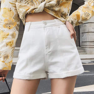 New Fashion Custom Made Women's Denim Shorts in Top Quality Summer Wear Quick Dry Breathable <b>Soft</b> Customized Denim Shorts - Product Image 4