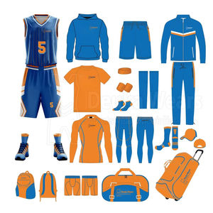 Conjuntos de Uniformes de Baloncesto con Logotipo/Número de Equipo Nacional Personalizados OEM, Impresión por Transferencia de Calor, 100% Poliéster, Conjuntos de Camiseta y Pantalones Cortos - Product Image 6