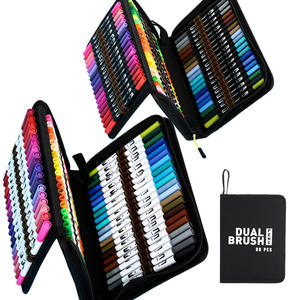 Juego de Marcadores de Doble Punta con 80 Colores para Dibujar y Colorear - Product Image 1