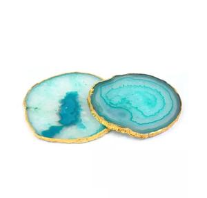 Sous-verre en agate de marbre blanc de meilleure qualité Top Trending Home & Hotel Décoration de table Tasse à thé Tapis et tampons - Product Image 3