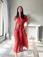 Haute qualité Kimono Wrap robe en lin Maxi avec manches courtes lin robe japonaise été lin robe médiévale grande taille vêtements