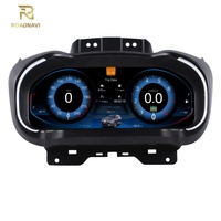Afficheur numérique LCD RoadNavi pour Renault Koleos Megane 4 2016-2019 Tableau de bord Compteur de vitesse