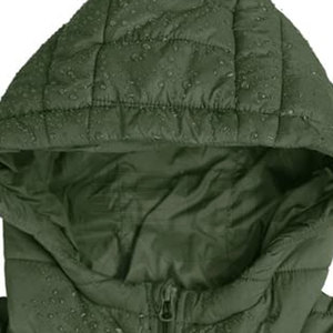 Chaqueta acolchada de invierno de manga larga para hombre con logotipo personalizado, cuello levantado de lona, estilo callejero, último diseño personalizado - Product Image 3