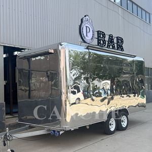 Camion de restauration mobile de type restaurant de Hambourg, chariot de hot-dogs, stand de concession, camion de nourriture mobile fermé, camion de café mobile - Product Image 3