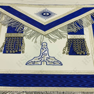 ผ้ากันเปื้อนพัศดีมาโซนิกสีน้ำเงินมีปลอกคอโซ่และอัญมณี - Product Image 5