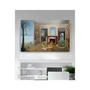 ภาพพิมพ์บนผ้าใบ "ฝันอันเหนือจริงในห้องเตาผิง" ของฟิดา อปเปีย - Product Image 6