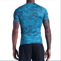 High Street Style coton respirant coupe ajustée à manches courtes t-shirts hommes été T-shirts couleur unie Sublimation imprimé conception