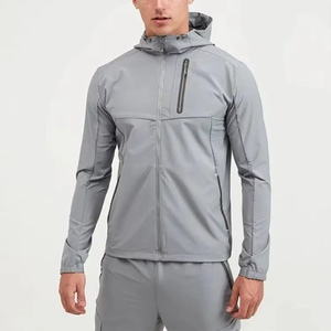 Veste Softshell Unisexe de Haute Qualité Nouveau Offre Spéciale Protection Solaire Col Montant Décontracté Motif Solide Fait Hiver Polyester Nylon - Product Image 4