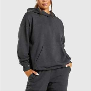 Design unique personnalisé Hoddies femmes sweats à capuche vierges femmes décontracté solide à manches longues pull ample hauts femme automne sweats à capuche - Product Image 2
