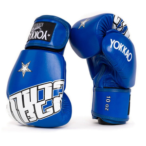 Guantes duraderos con cierre de velcro para boxeo Guantes de boxeo con letras de competición de buena calidad - Product Image 4