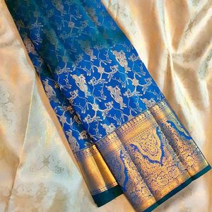 ผ้าส่าหรีเนื้อนุ่มลายพิมพ์แพดดิ้งสวยงามหลากสีสำหรับสาวๆใส่สบาย - Product Image 4