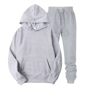2024 nouveau Design sans marque unisexe grande taille imprimé pantalon à capuche personnalisé de haute qualité 100% coton surdimensionné sweat à capuche ensemble - Product Image 5