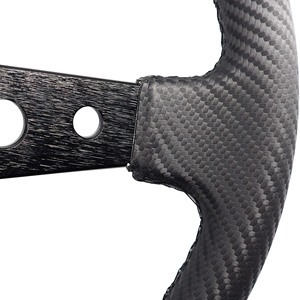 Volante sportivo Stage - in pelle effetto carbonio - Product Image 4