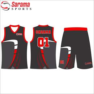 Uniforme de basket-ball de sublimation de sport de haute qualité avec logo personnalisé à bas prix | Nouvel ensemble de basket-ball d'équipe vierge entièrement imprimé, - Product Image 2