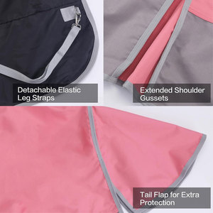 Tapis de cheval personnalisé de luxe avec col intégral Produits équestres professionnels faits à la main Coquille en tissu Ripstop à vendre - Product Image 3