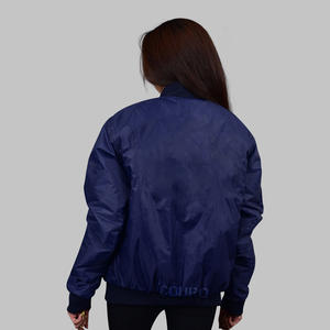 Chaquetas de bombardero informales de otoño resistentes al agua ligeras para hombres con cremallera completa a prueba de viento con cuello levantado - Product Image 4