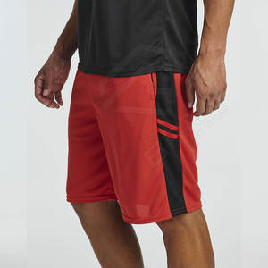 Venta al por mayor de poliéster de alta calidad pantalones cortos de gimnasio para los hombres del Deporte Pantalones cortos de baloncesto pantalones cortos de malla personalizados - Product Image 2