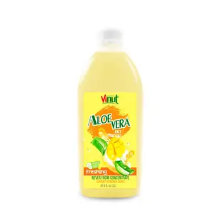 2L VINUT Pet bottle 100% puro succo di Aloe Vera con Mango Vietnam fornitori produttori 2023